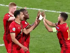 比利时队遭遇欧洲杯惨败